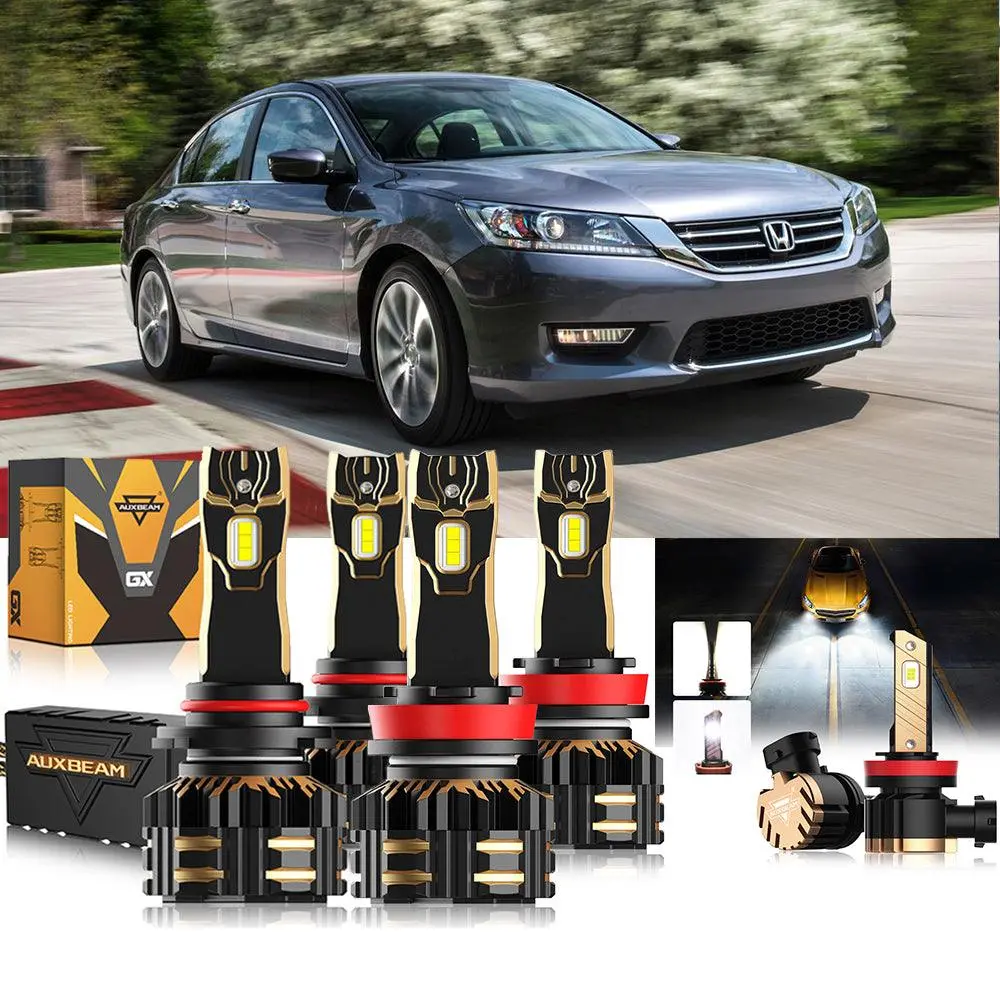 For 2013-2015 Honda Accord 9005 H11 Led Headlight Bulbs Bundle 1