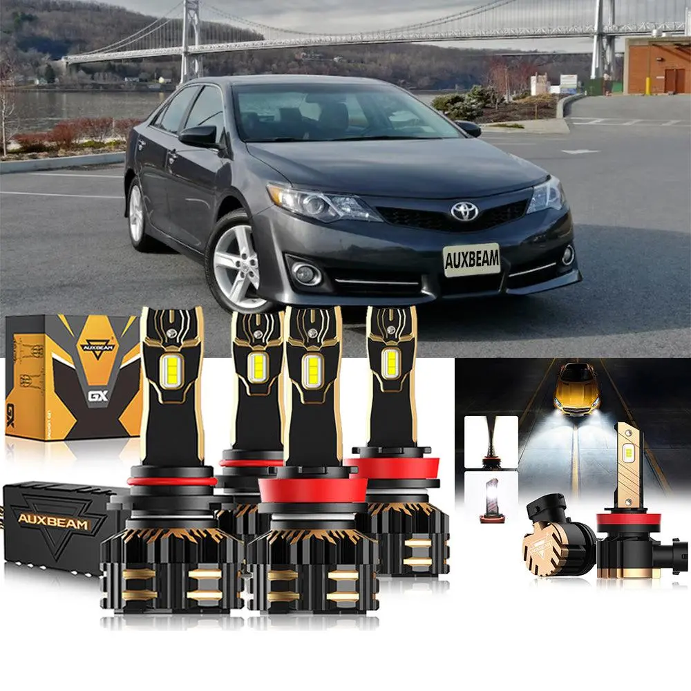 For 2012-2014 Toyota Camry 9005 H11 Led Headlight Bulbs Bundle 1