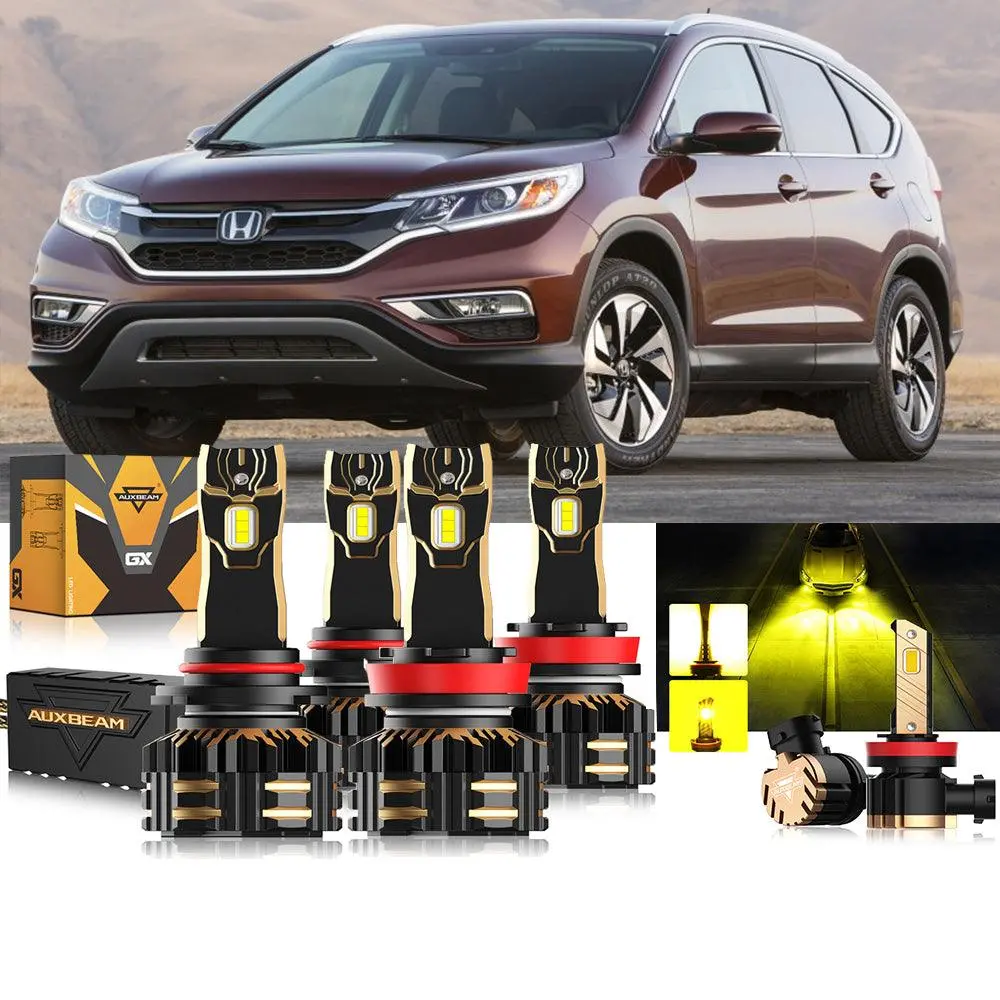 For 2015-2019 Honda Cr-V 9005 H11 Led Headlight Bulbs Bundle 11