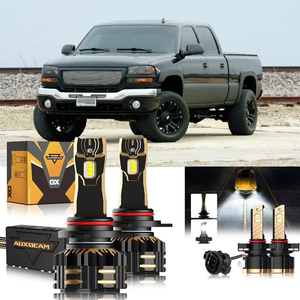 For 2015 Gmc Sierra 2500 Hd 9012 Led Headlight Bulbs 1
