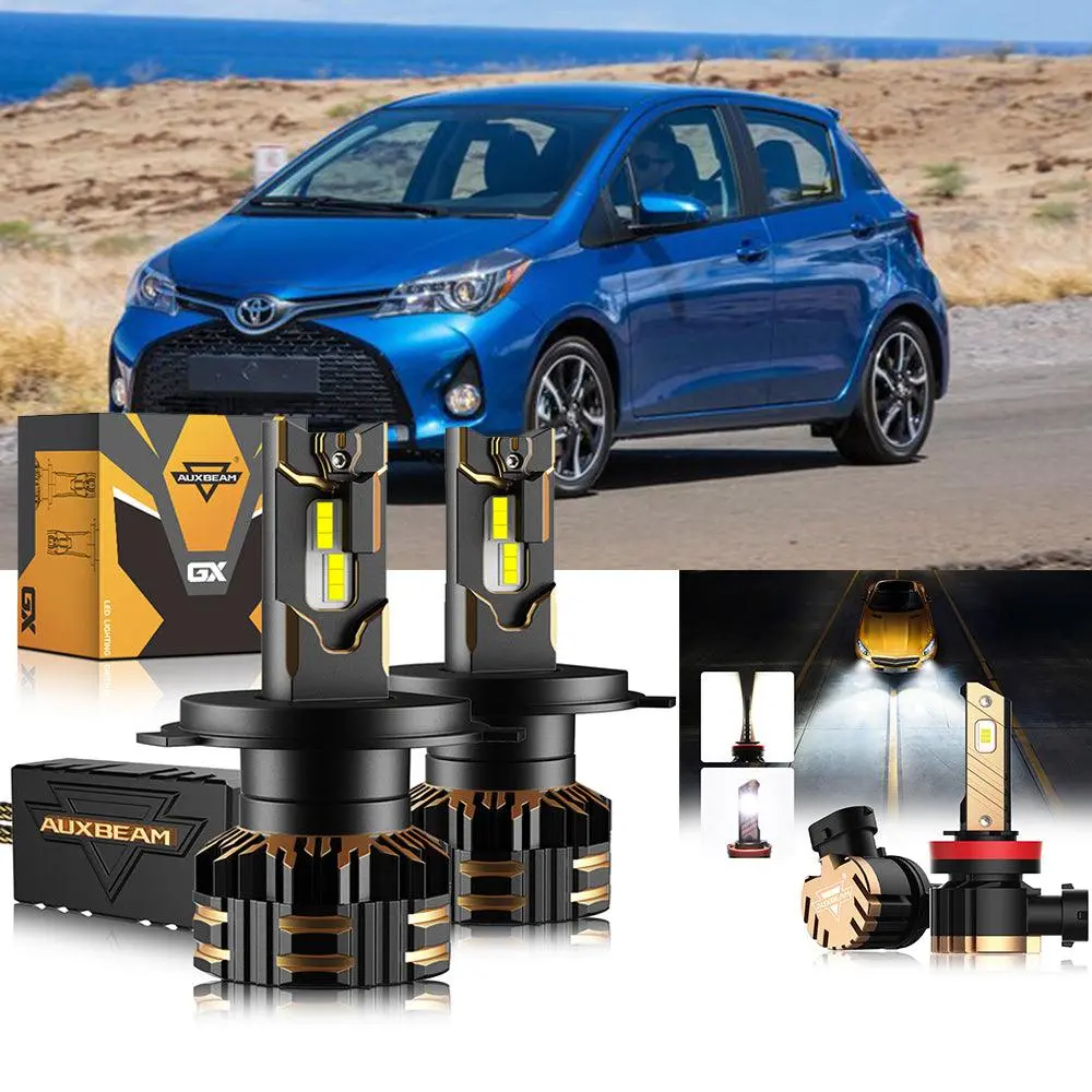 For 2016-2019 Toyota Yaris H4 Led Headlight Bulbs 1