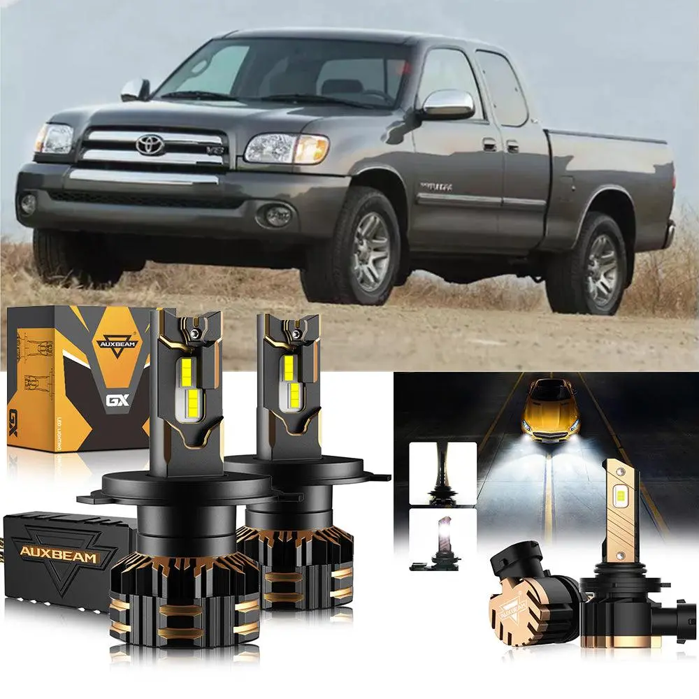 For 2000-2006 Toyota Tundra H4 Led Headlight Bulbs 1