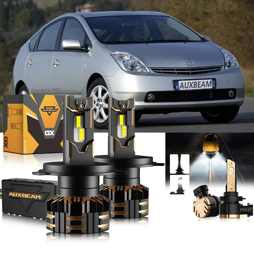 For 2004-2005 Toyota Prius H4 Led Headlight Bulbs 1