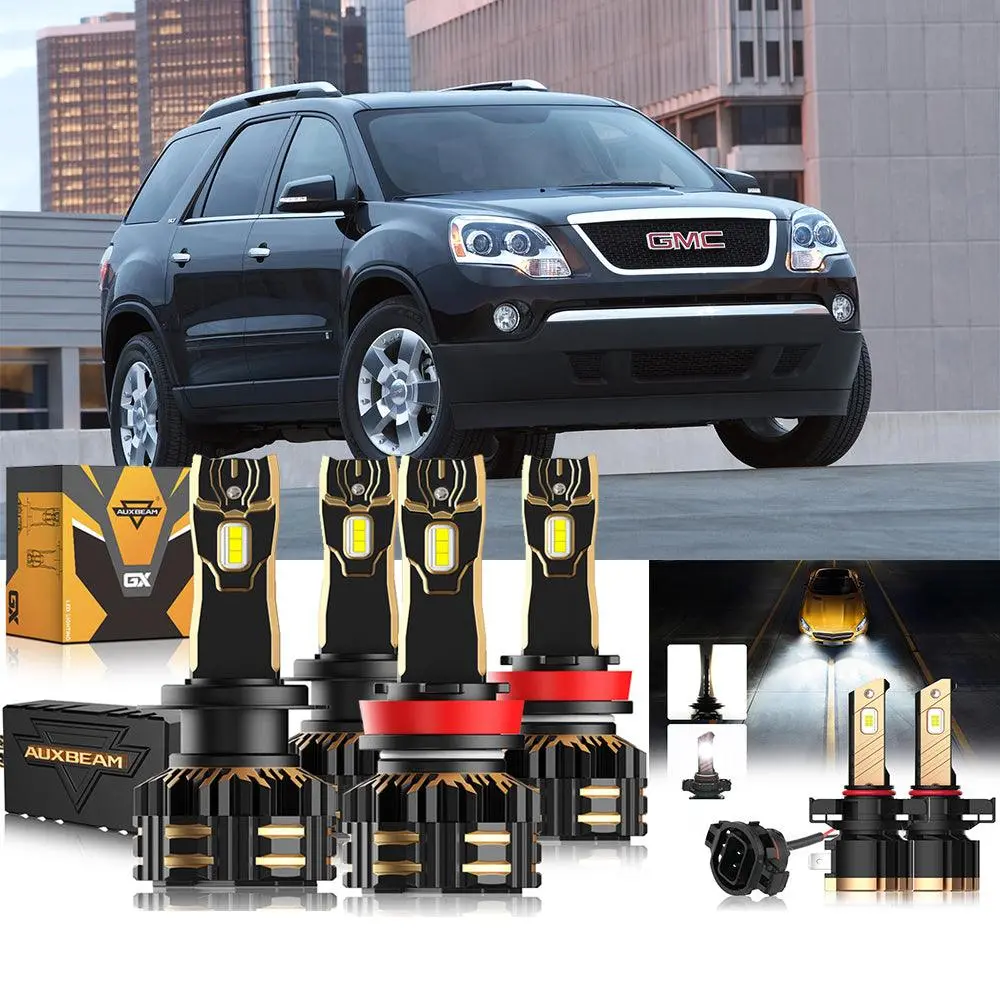 For 2007-2012 Gmc Acadia D1s Led Headlight Bulbs Bundle 2