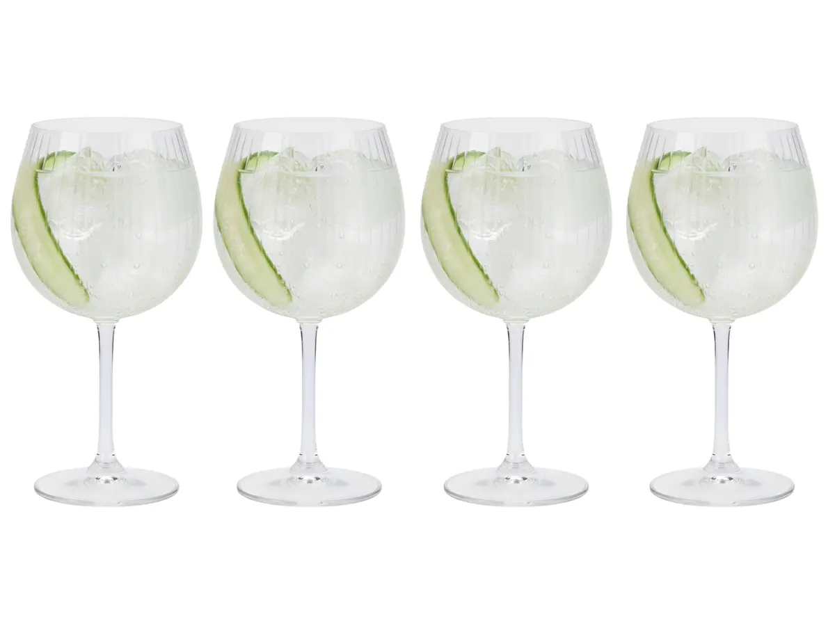 Cookinglife Gin Tonic Glazen Verano 620 Ml - 4 Stuks - Serveren Cocktails 1