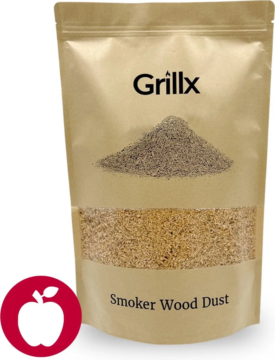 Grillx Rookmot Appel - Voor Koud Roken - 3 Liter 1