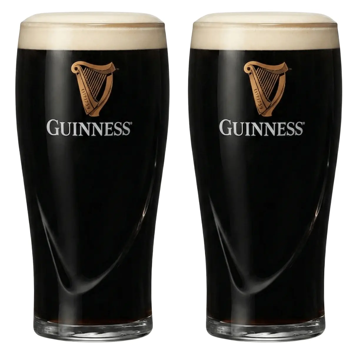 Guinness Bierglazen Pint 500 Ml - 2 Stuks 1