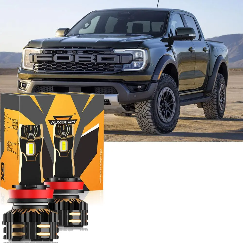 For 2020 Ford Ranger 9005 H11 Led Headlight Bulbs Bundle 3