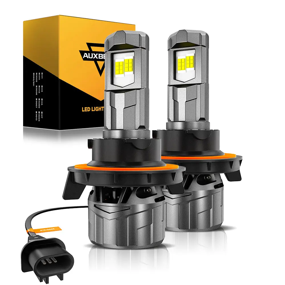 🆕H13/9008 Led Headlight Bulbs 100W 22000Lm F18 Series 1:1 Mini Size 6500K Cool White | 2 Bulbs 1