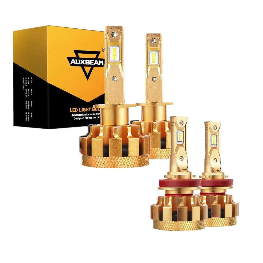 For Ford Focus F-16 Plus Series Built-In Canbus Automotive Grade 14000Lm Led Light Bulbs High Low Beam Bundle 1
