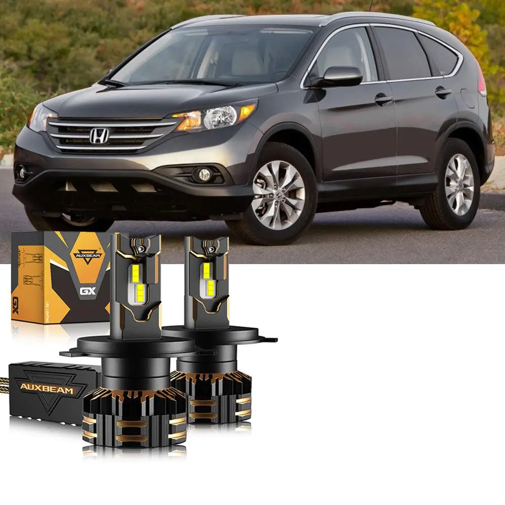 For 2007-2014 Honda Cr-V H4 Led Headlight Bulbs 12