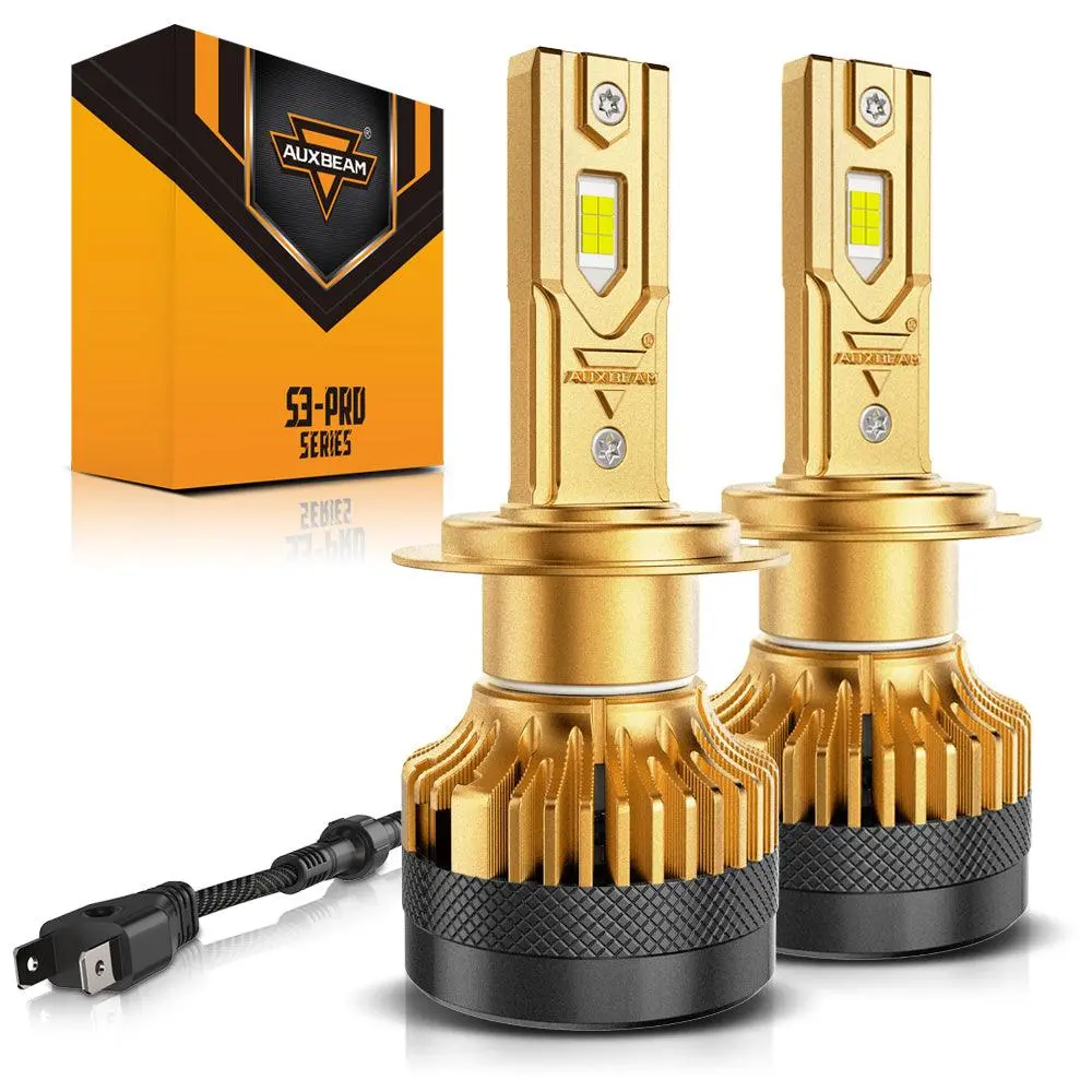 🆕H7 Led Headlight Bulbs S3 Pro Series High Power 24V 120W 24000Lm 6500K Cool White | 2 Bulbs 1
