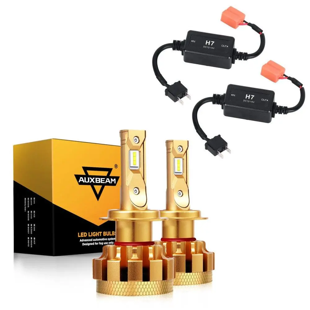 For 2014-2016 Mercedes-Benz E250 H7 Led Light Bulbs Canbus Ready F-16 Plus Series Automotive Grade 14000Lm 1