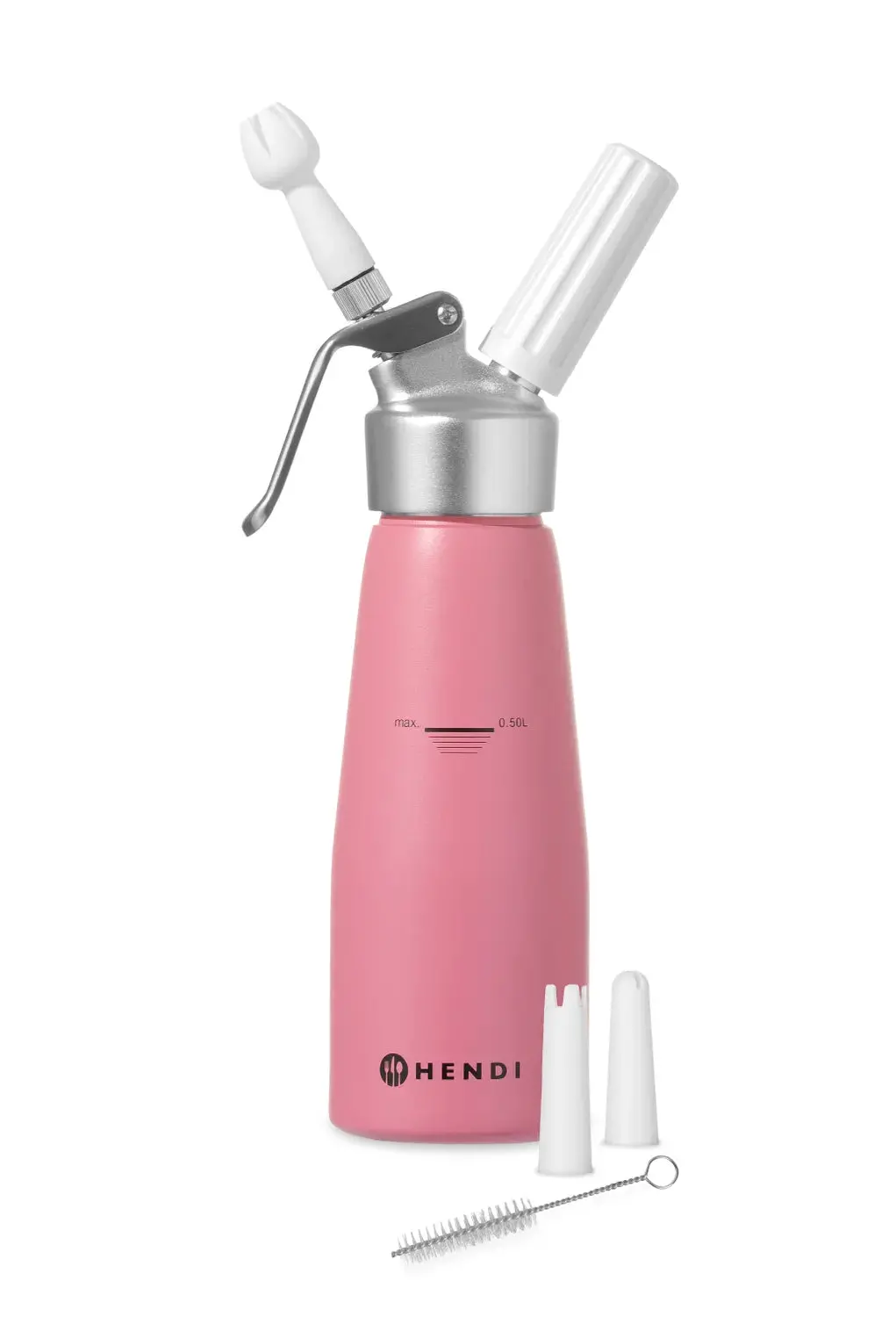 Hendi Slagroomspuit Pastel Roze - 500 Ml 1