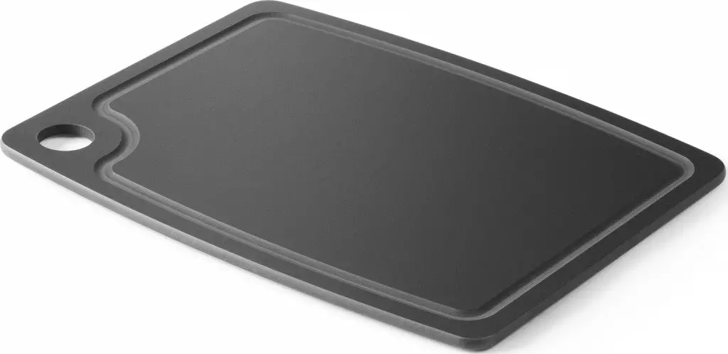 Hendi Snijplank Antislip - Vaatwasserbestendig - Zwart Houtvezel - 44 X 32.5 Cm 1