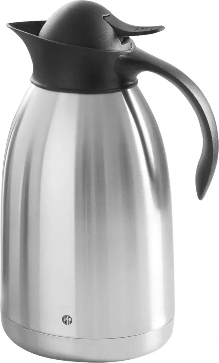 Hendi Thermoskan - Dubbelwandig Rvs - 2 Liter 1