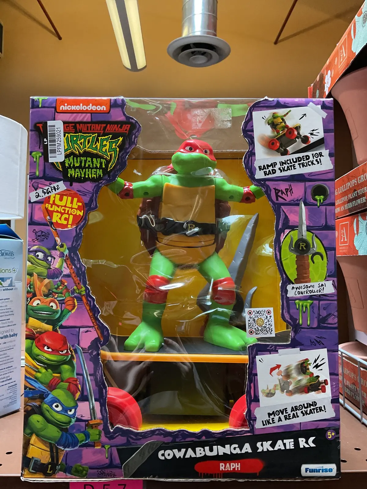 Teenage Mutant Ninja Turtles Rc Raph Cowabunga Skate 1