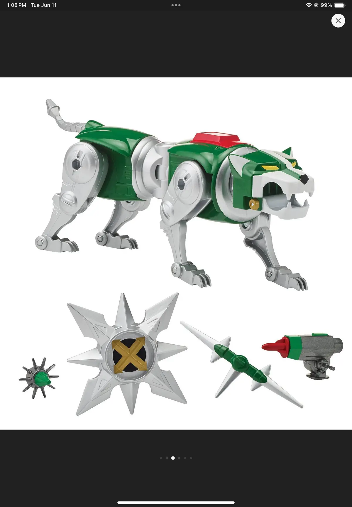 Voltron Classic Combinable Action Figure 4