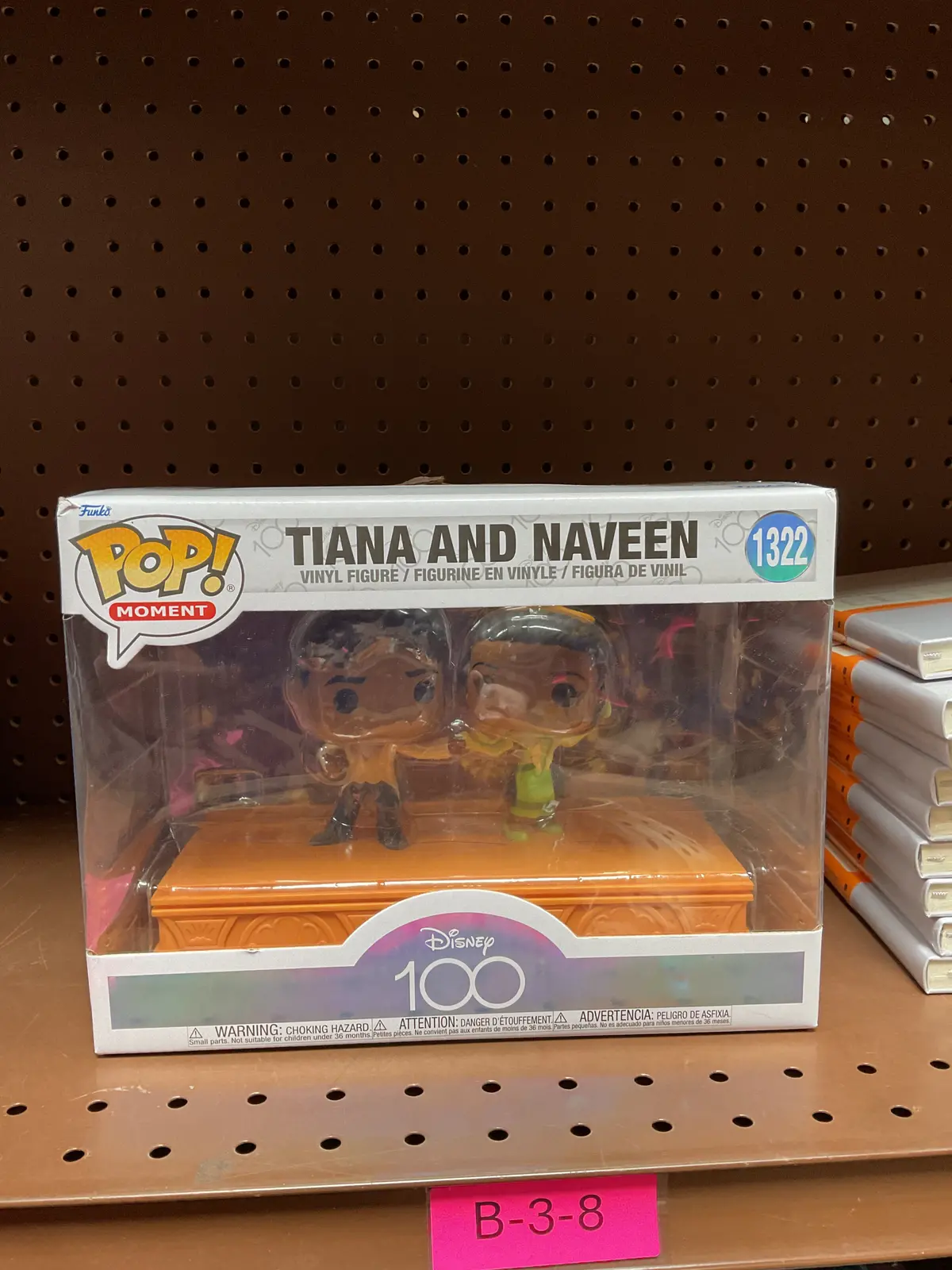 Funko Pop! Moment: Disney 100 - Tiana & Naveen 1