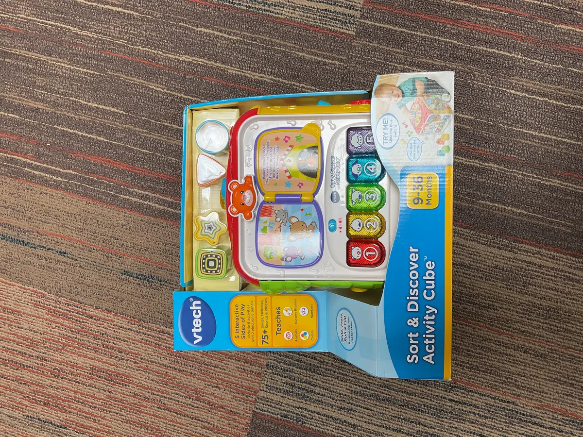 Vtech Sort And Discover Activity Cube 1