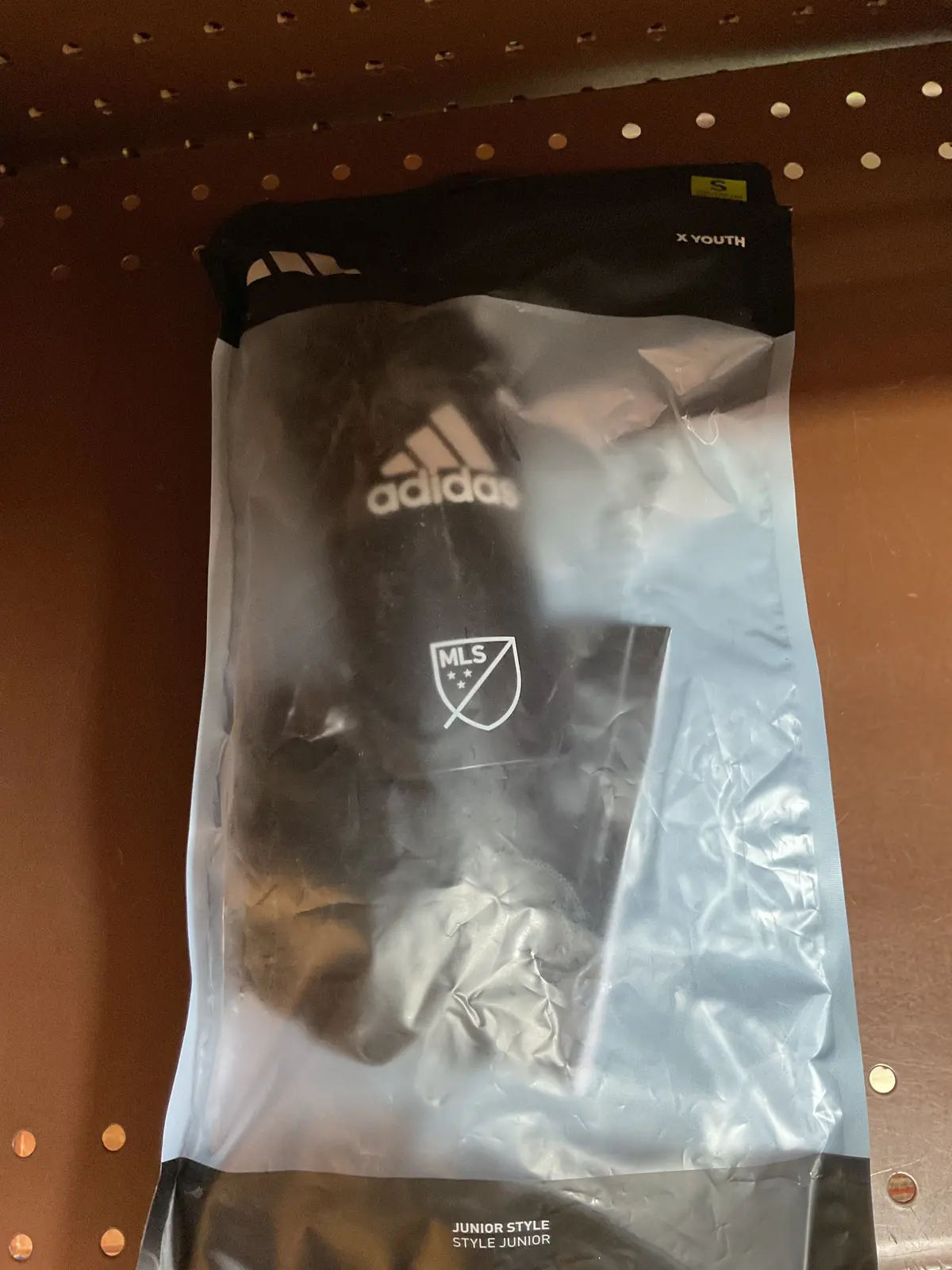 Adidas Mls Youth Guard - Black/White S 1