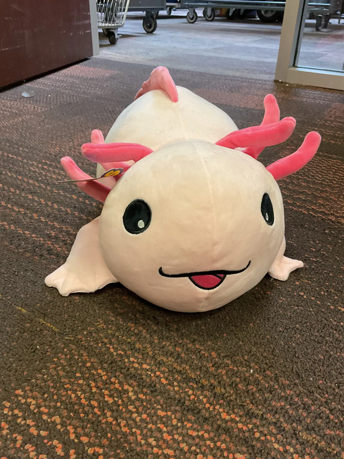 Snoozimals 20" Axolotl Plush 1