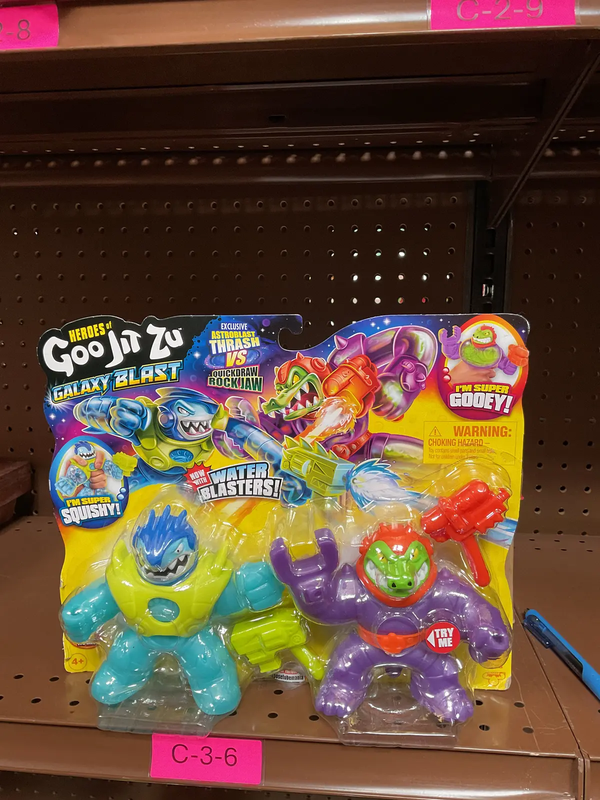 Heroes Of Goo Jit Zu Season 6
Galaxy Blast Versus Pack - Thrash Vs Quickdraw Rock Jaw 1
