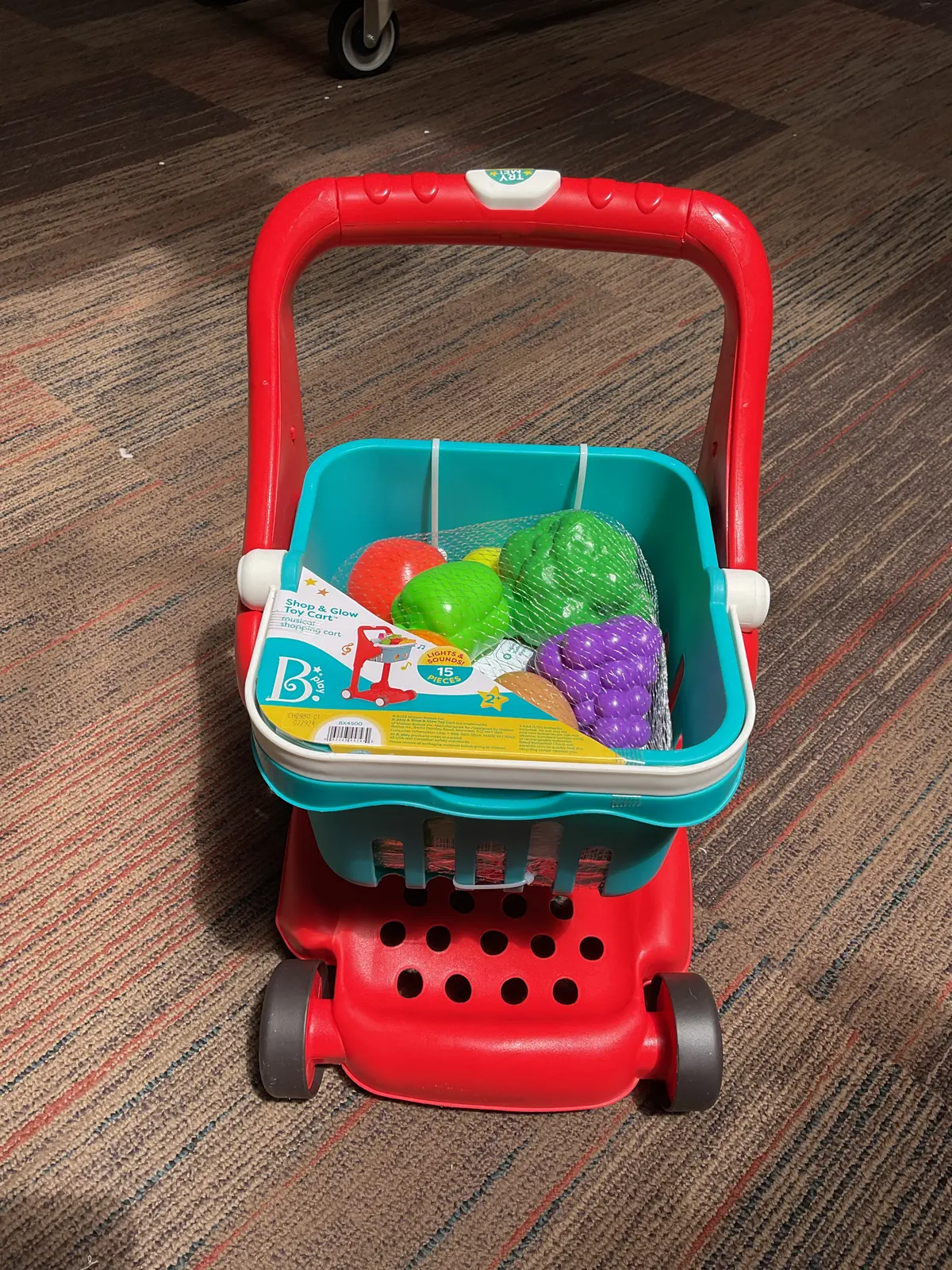 B. Play - Shopping Cart & Play Food - Shop & Glow Toy Cart 1