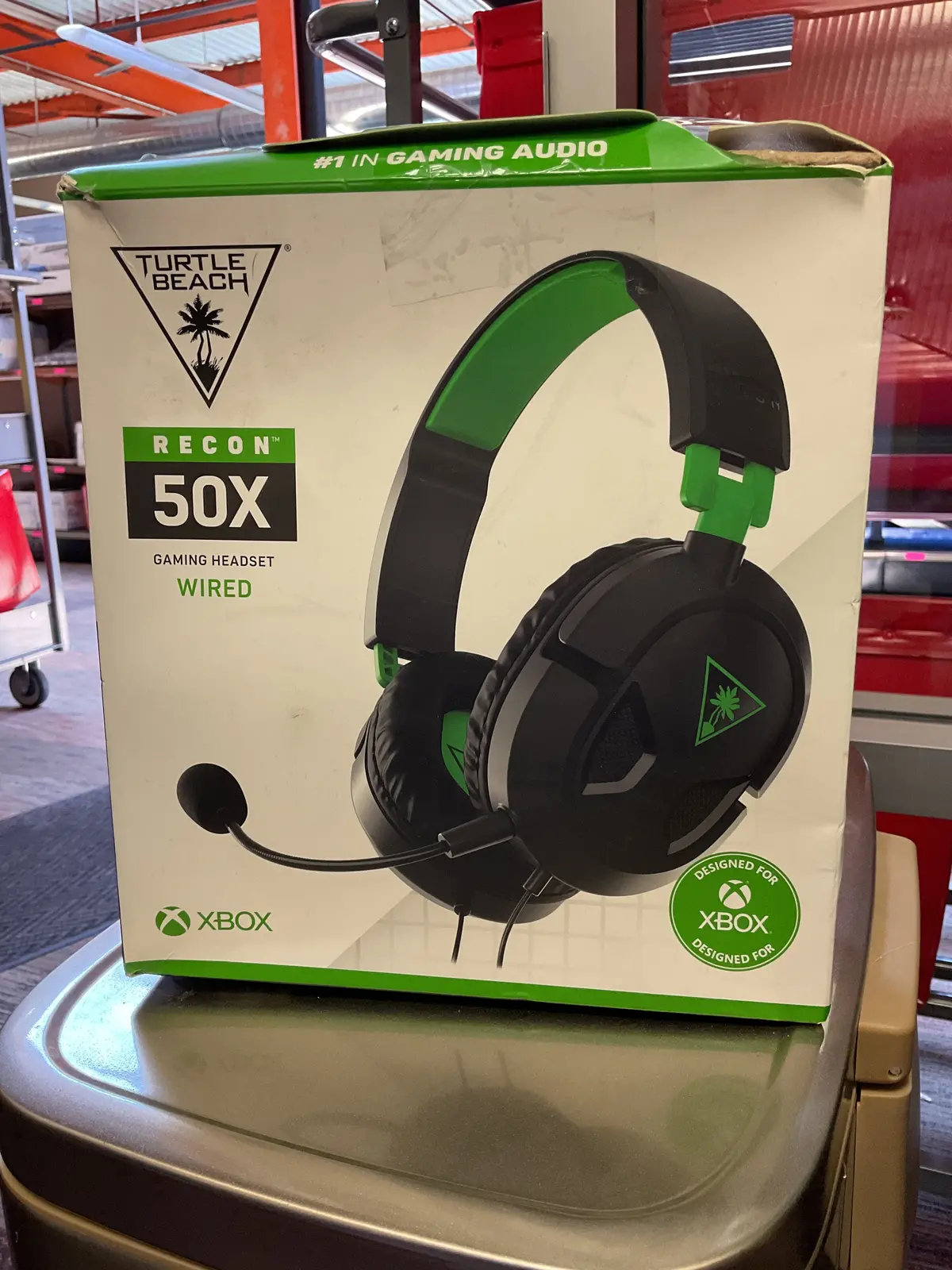 Turtle Beach Recon 50X Stereo Gaming Headset For Xbox One/Series Xs - Black/Green* See Description * 1