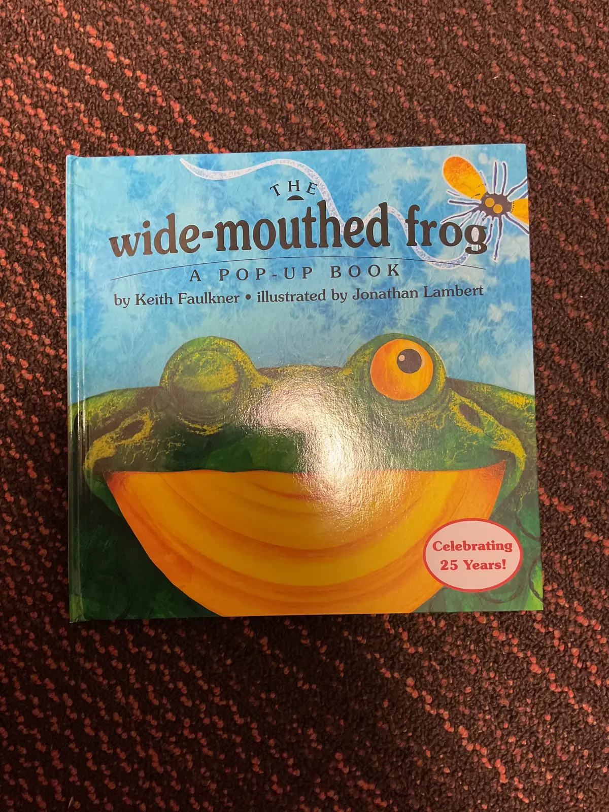 The Wide-Mouthed Frog(Hardcover) By: Keith Faulkner A Pop-Up Book! 1