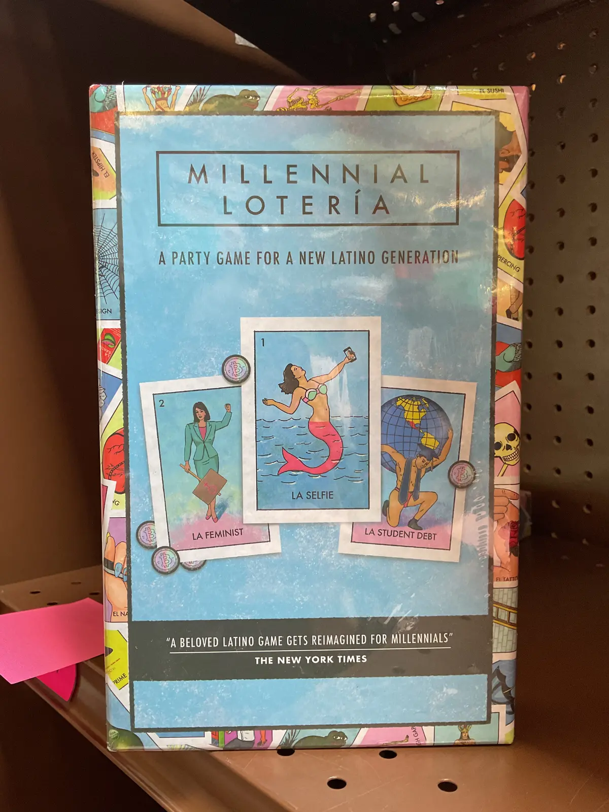 Millennial Loteria Game: Family Fiesta Edition - Clearance 1
