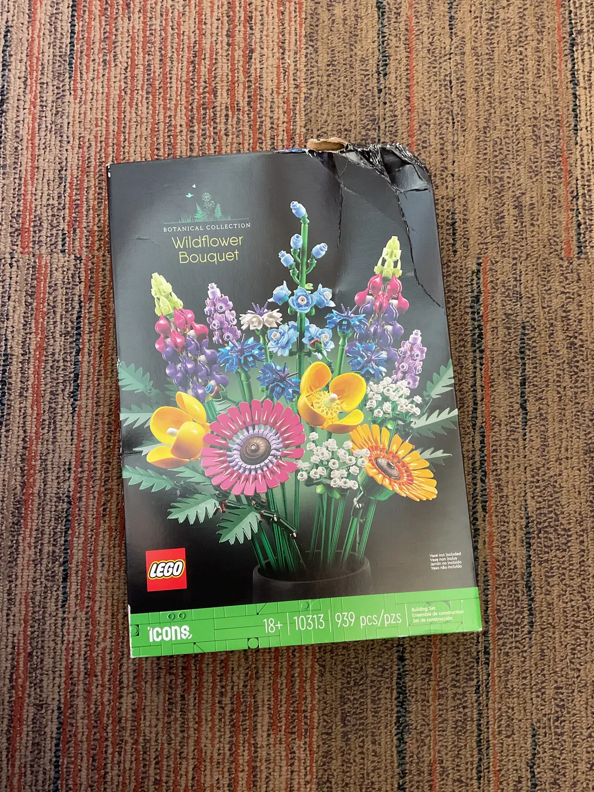 Lego Icons Wildflower Bouquet Artificial Flowers 10313 1