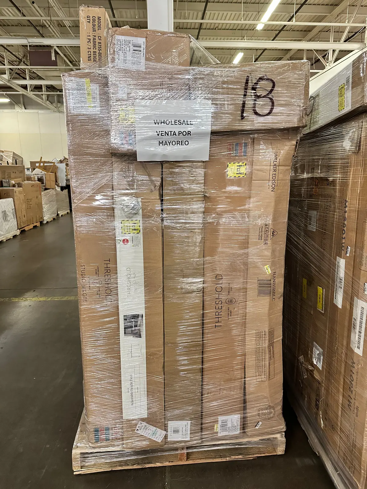 Boxed Furniture Pallet 1