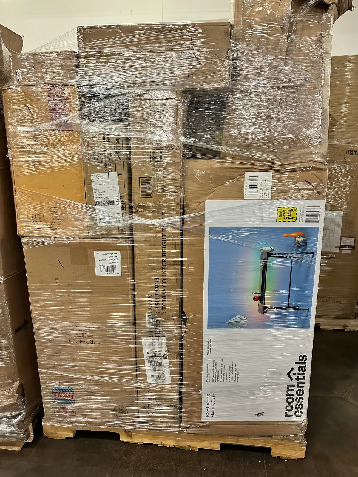 Boxed Furniture Pallet 1