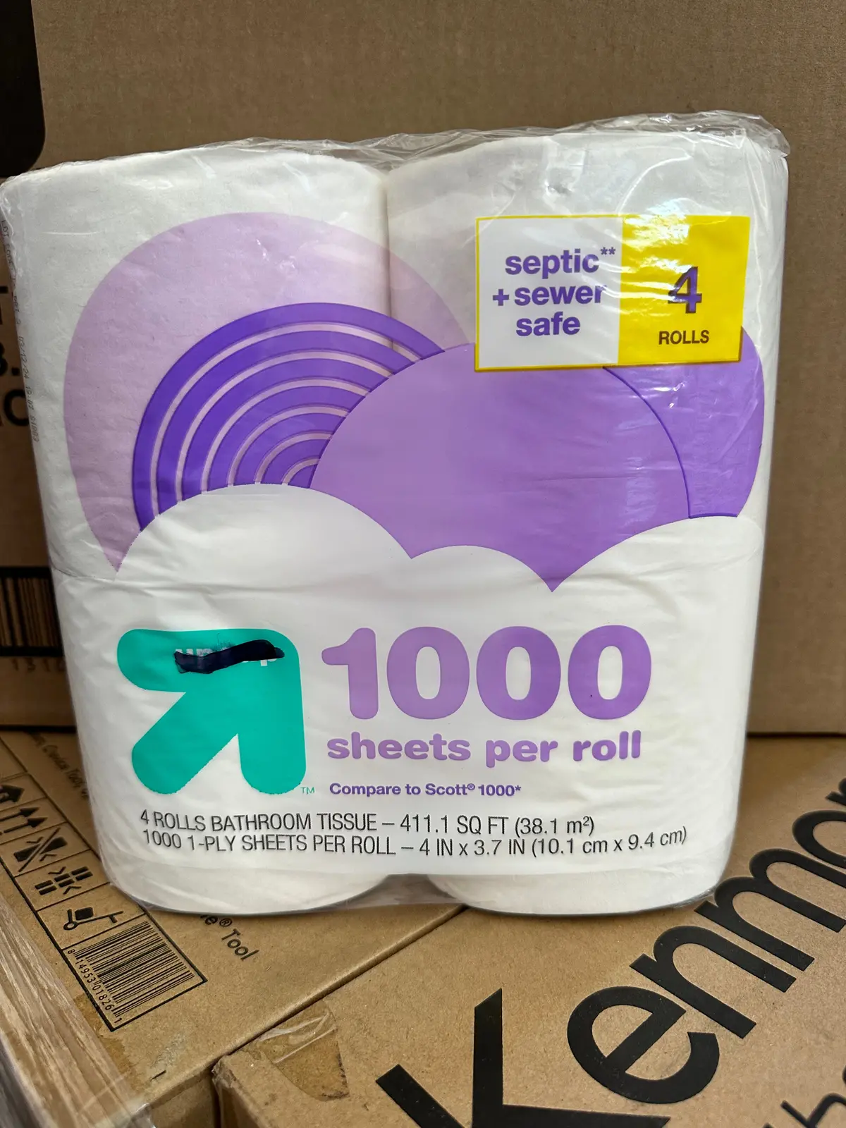 Bath Tissue - 4 Roll Pack 1