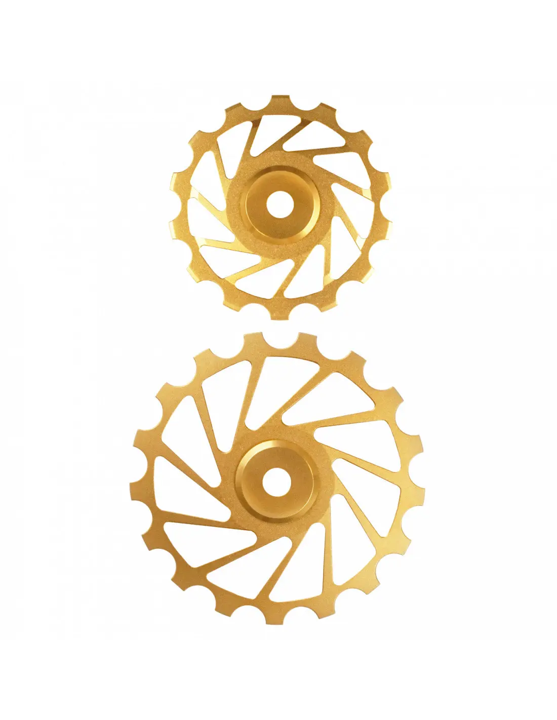 Nova Ride Ceramic Pulley Wheels 14T & 17T Gold 1