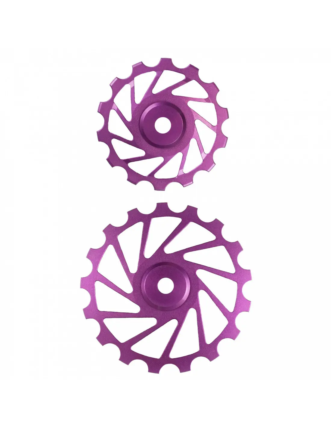 Nova Ride Ceramic Pulley Wheels 14T & 17T Purple 1
