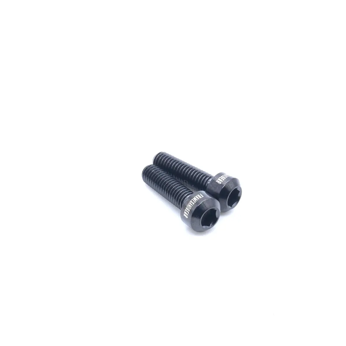 Framesandgear Titanium Seatpost Clamp Bolts M5*18 Black 2 Pieces 1