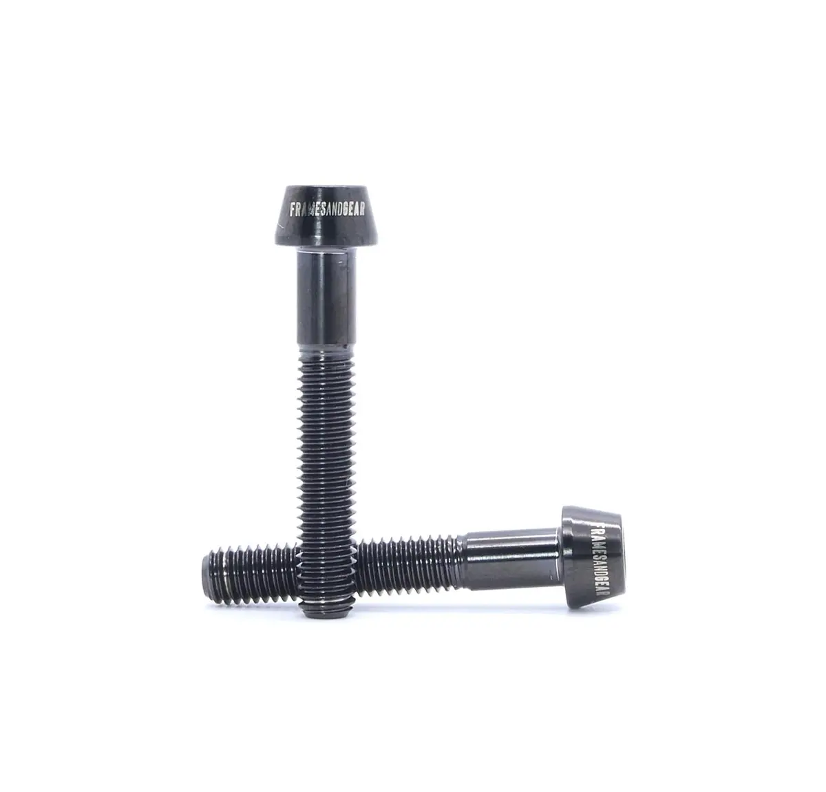 Framesandgear Titanium Screw Distrance Mount Bolts M5*30 Black 2 Pieces 1