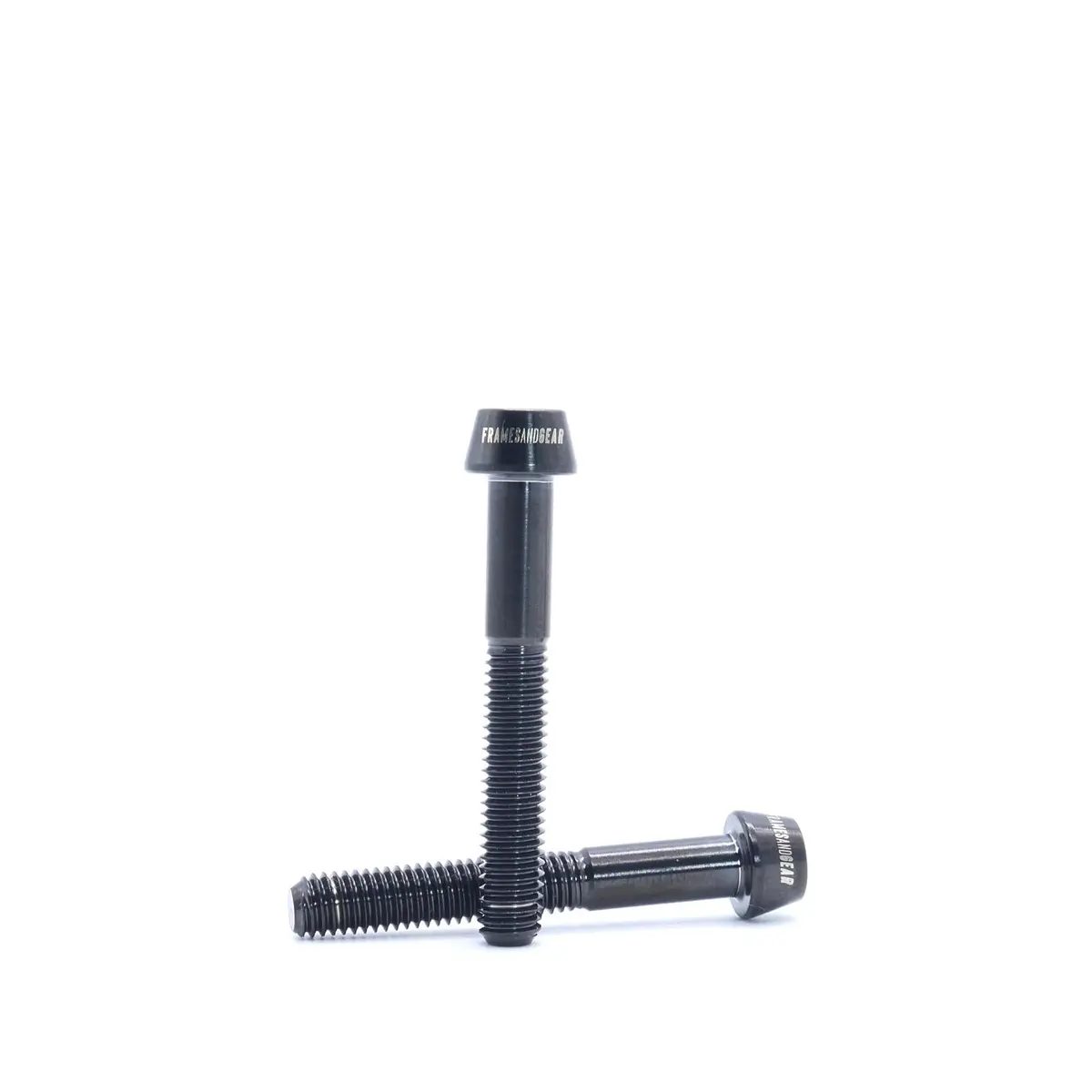 Framesandgear Titanium Screw Distance Mount Bolts M5*35 Black 2 Pieces 1