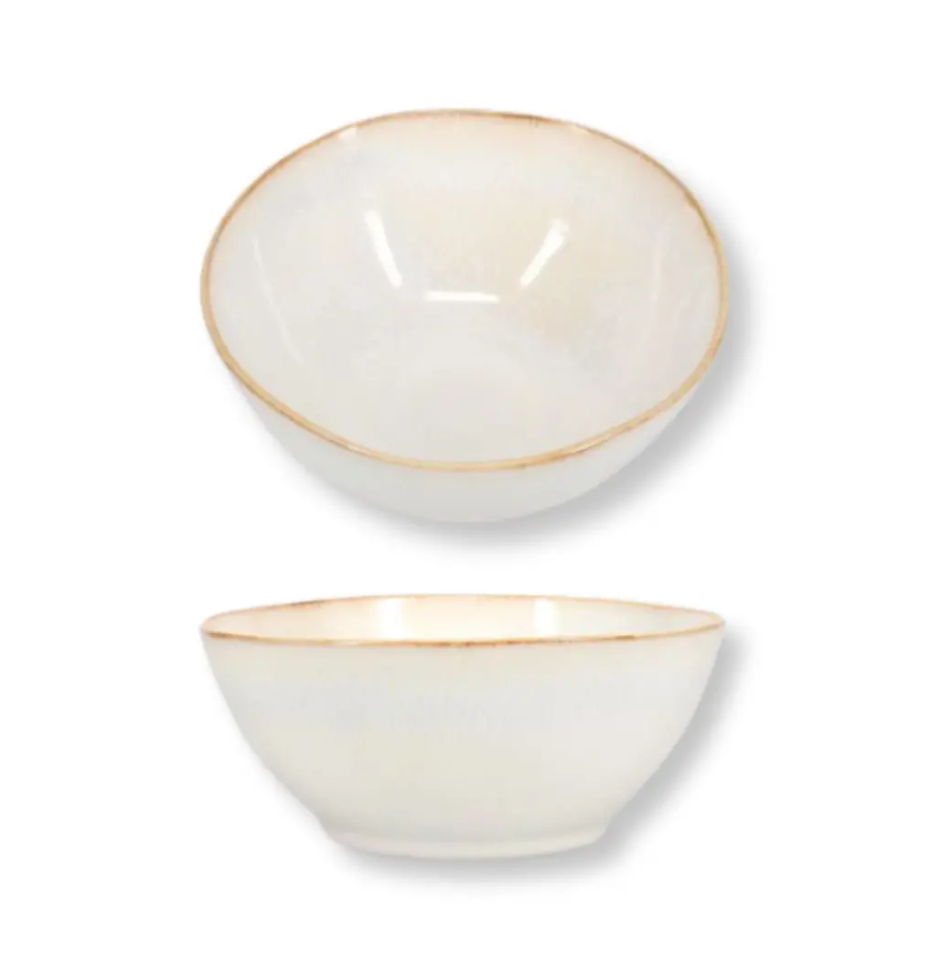 Salt & Pepper Soepkommen / Kommen Artisan Wit Ø 17 Cm - 4 Stuks 1