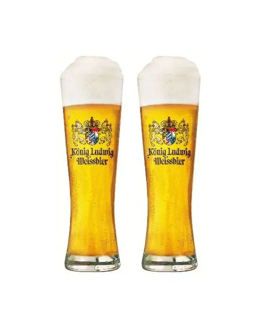 Konig Ludwig Bierglazen Weizen 500 Ml - 2 Stuks 1