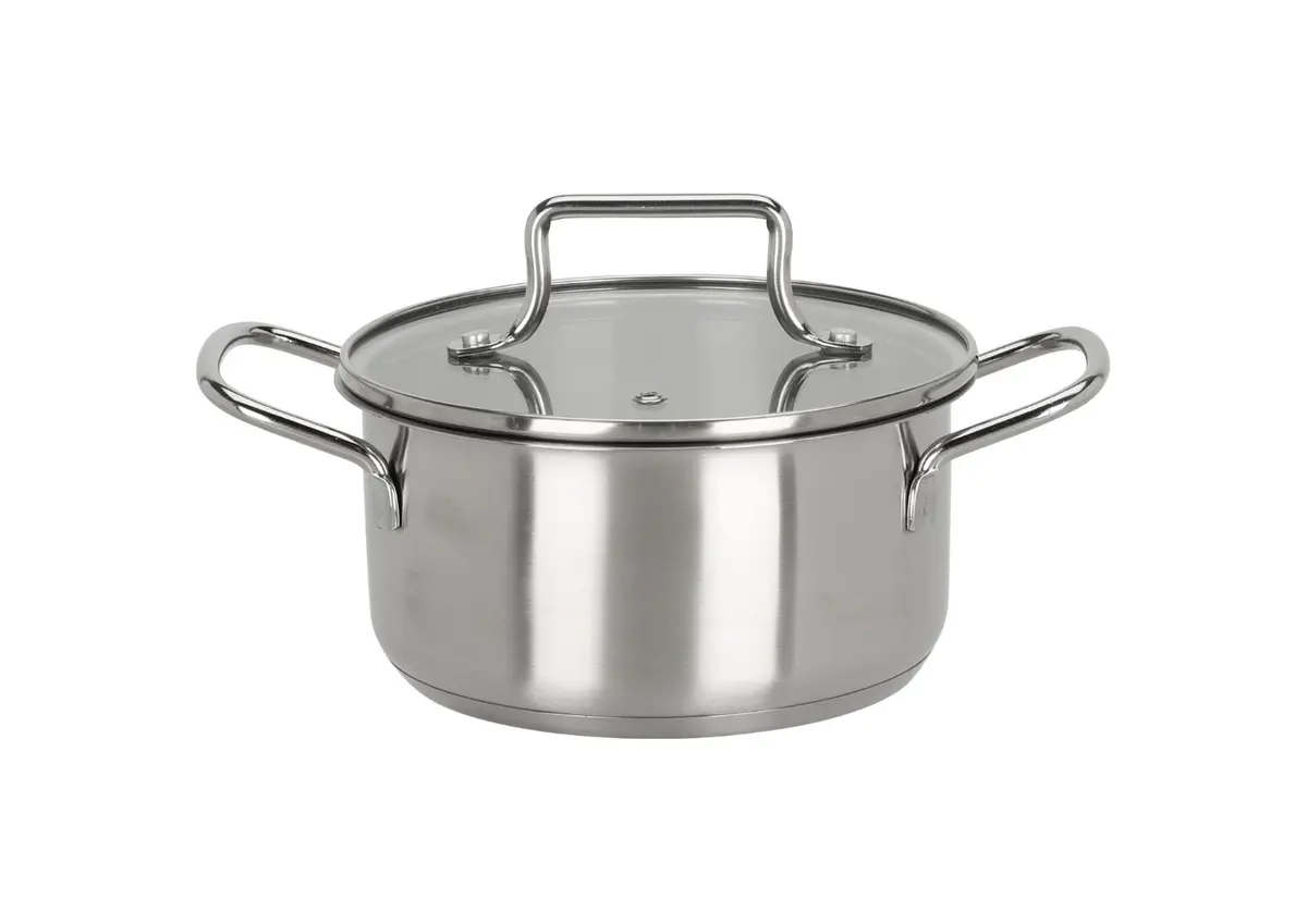 Cookinglife Kookpan Essential Steel Rvs Ø 16 Cm - 1.3 Liter - Geschikt Voor Alle Warmtebronnen 1