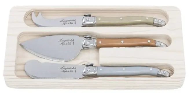 Laguiole Style De Vie Kaasmessenset Treasure 3 Stuks 1