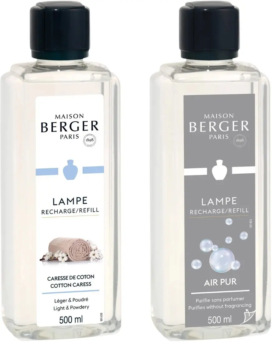 Maison Berger Navulling - Voor Geurbrander - So Neutral + Cotton Caress - 2 X 500 Ml 1