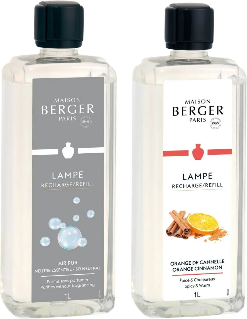 Maison Berger Navulling - Voor Geurbrander - So Neutral + Orange Cinnamon - 2 X 1 Liter 1