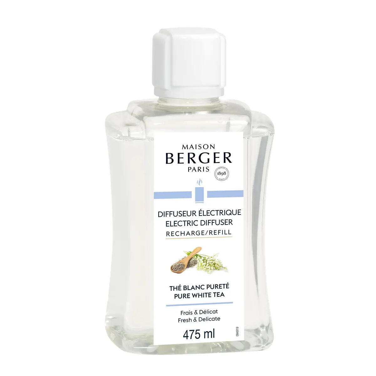 Maison Berger Navulling - Voor Mistdiffuser - Pure White Tea - 475 Ml 2