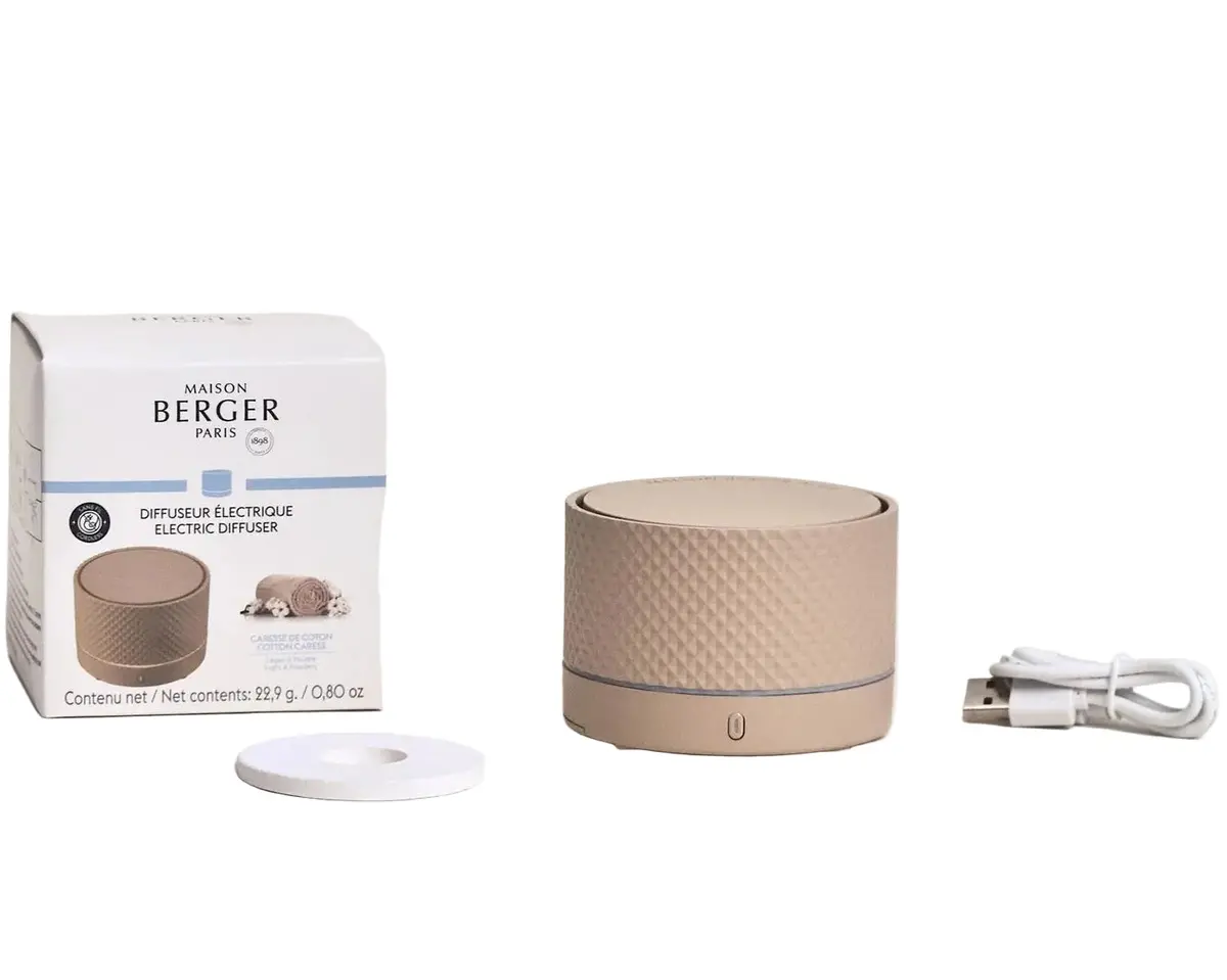 Maison Berger Nomad / Aroma Diffuser Elegant Beige - Cotton Caress 1