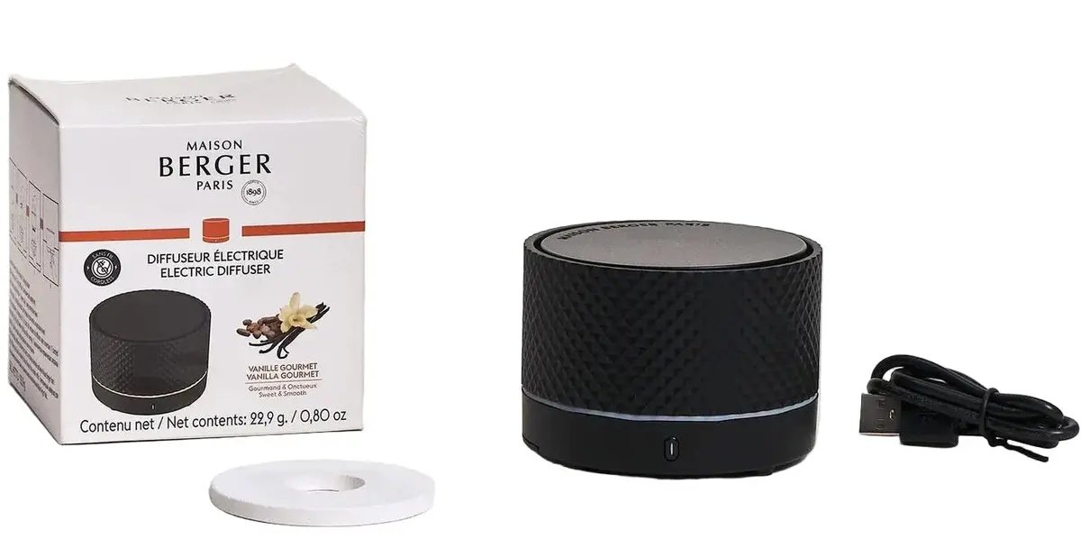 Maison Berger Nomad / Aroma Diffuser Zwart Chic - Vanilla Gourmet 1