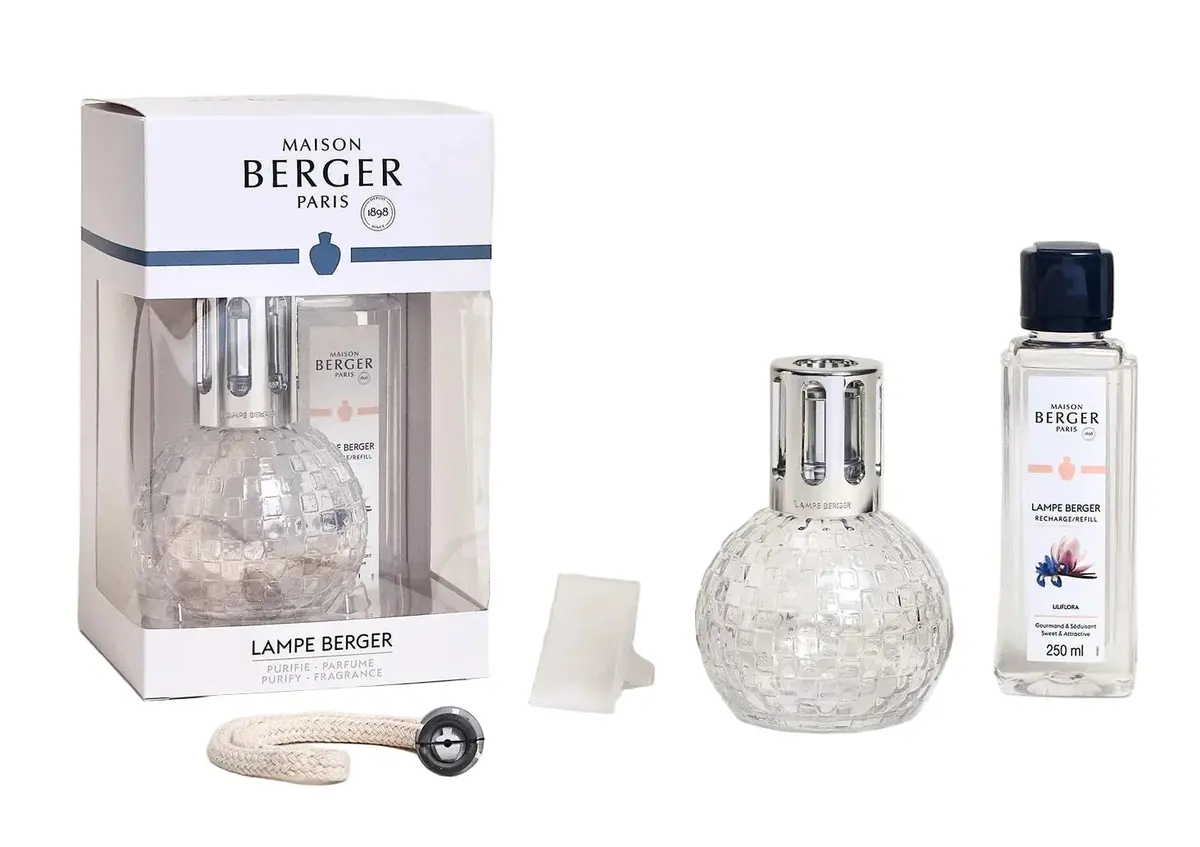 Maison Berger Giftset - Geurbrander - Disco Transparente 1